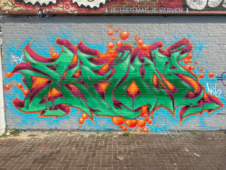 kron, amsterdam, graffiti, ndsm